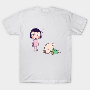 sleepytime pajamas sarah and duck / children cartoon T-Shirt